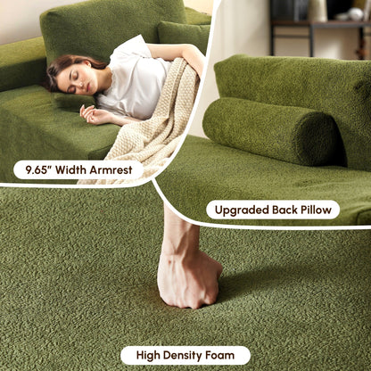 Divano moderno in tessuto HOOOWOOO Chaise longue