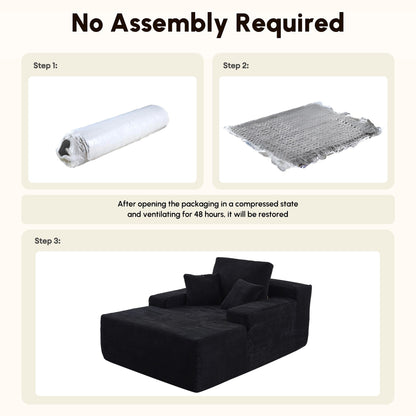 Divano moderno in tessuto HOOOWOOO Chaise longue