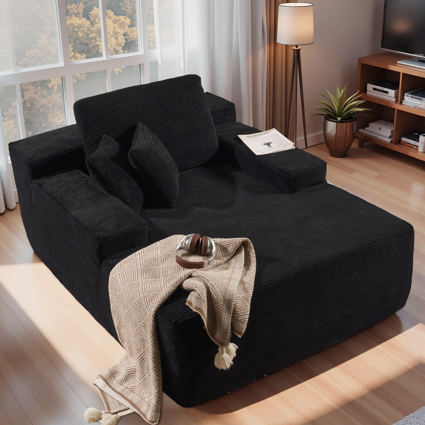 Divano moderno in tessuto HOOOWOOO Chaise longue