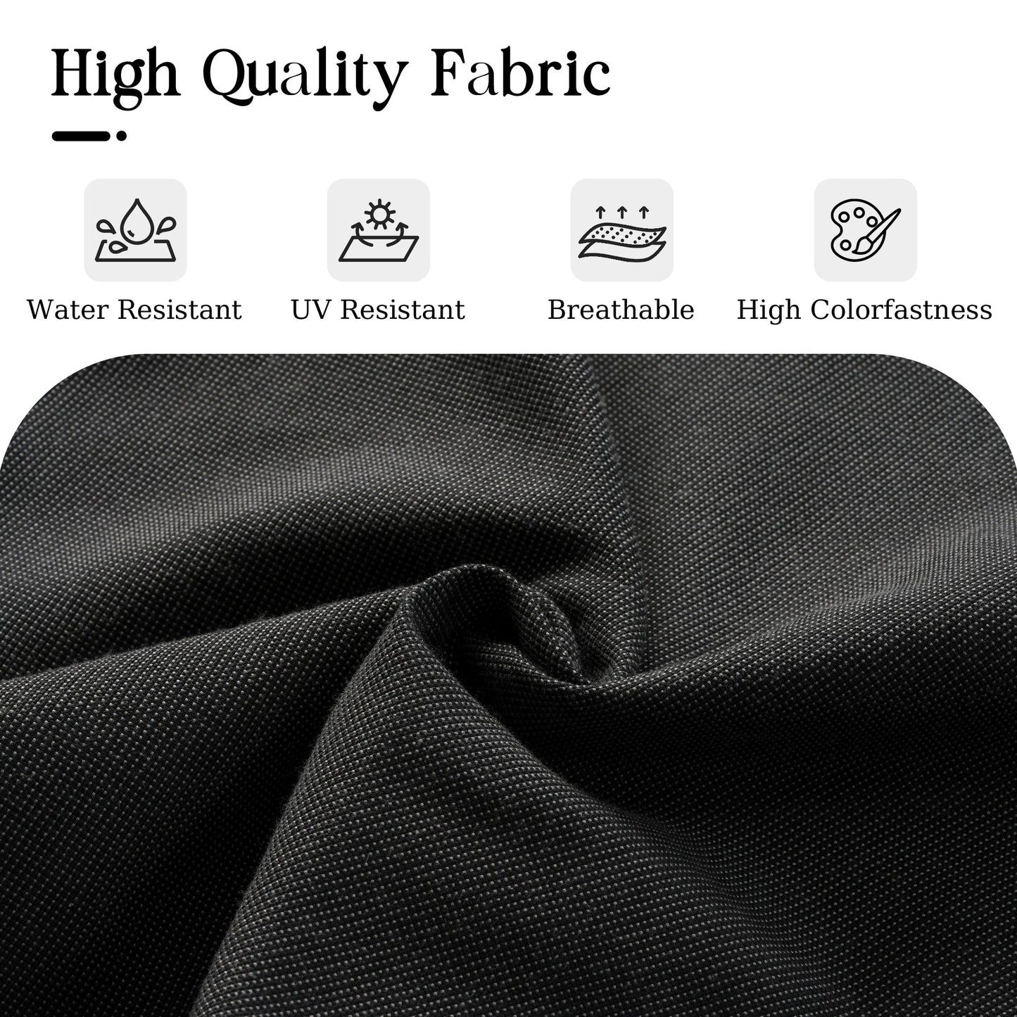 Set di 2 sedie da esterno in vimini e rattan HOOOWOOO