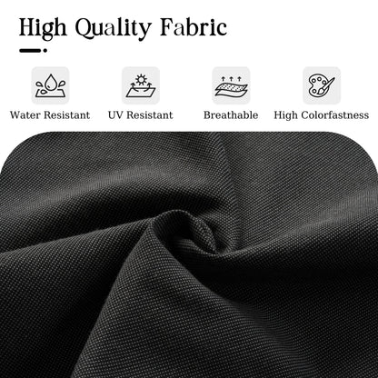 Set di 2 sedie da esterno in vimini e rattan HOOOWOOO