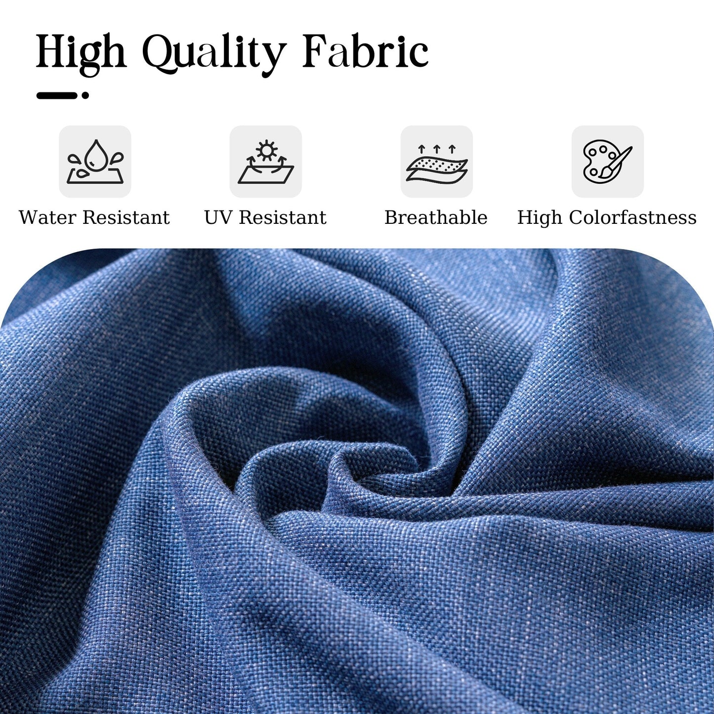 Set di 2 sedie da esterno in vimini e rattan HOOOWOOO