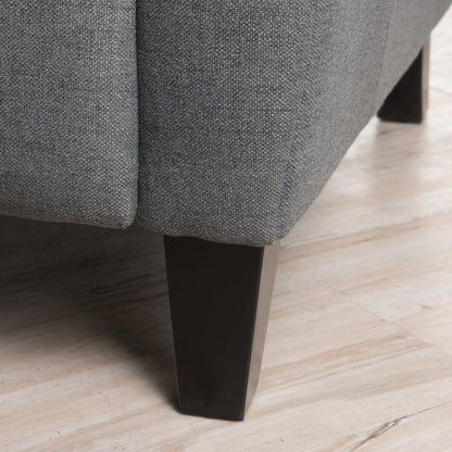 Poltrona reclinabile in tessuto Haddan di Christopher Knight Home