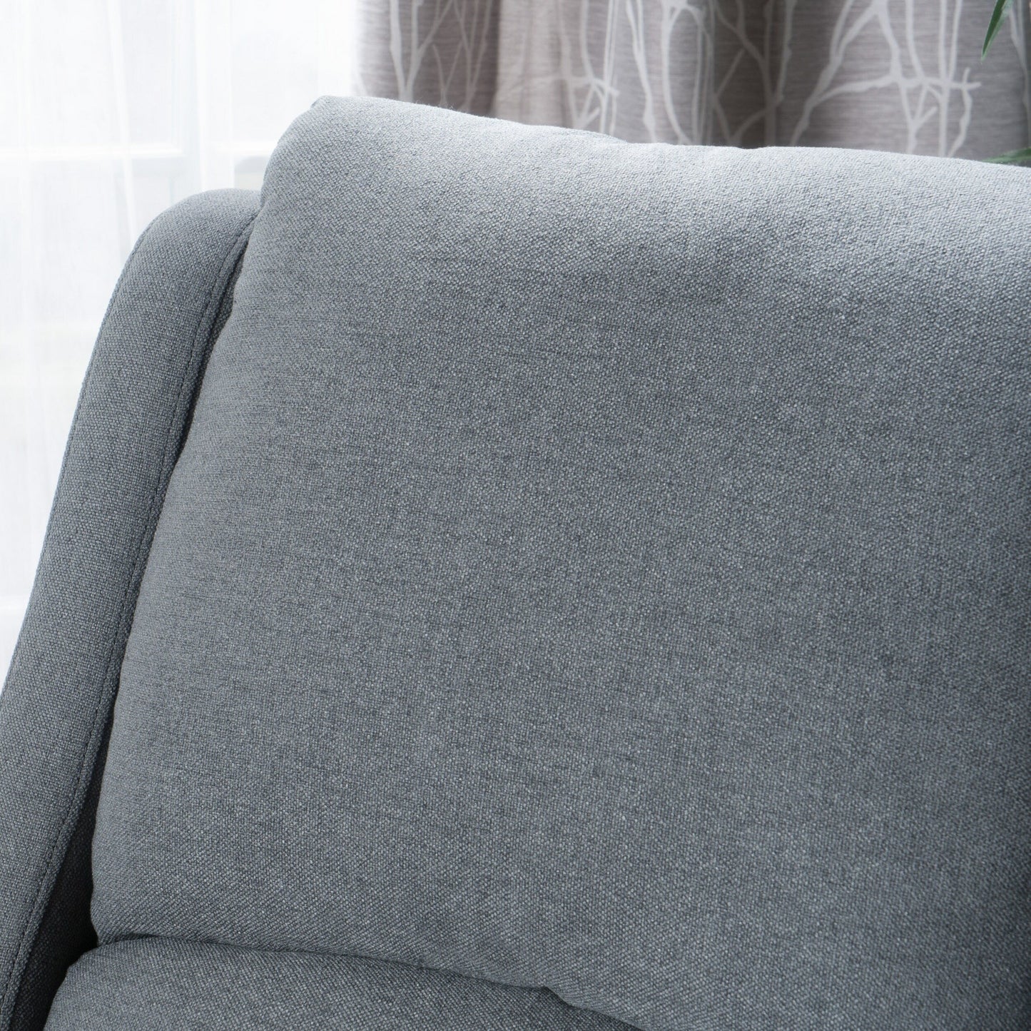 Poltrona reclinabile in tessuto Haddan di Christopher Knight Home