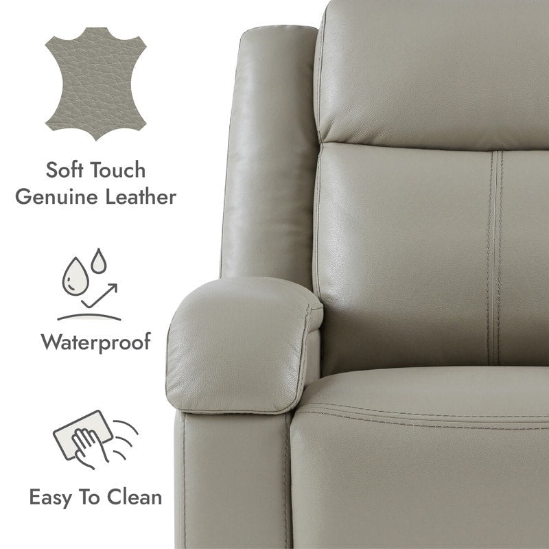 Poltrone reclinabili elettriche Hadlee con poggiatesta elettrico e porte di ricarica