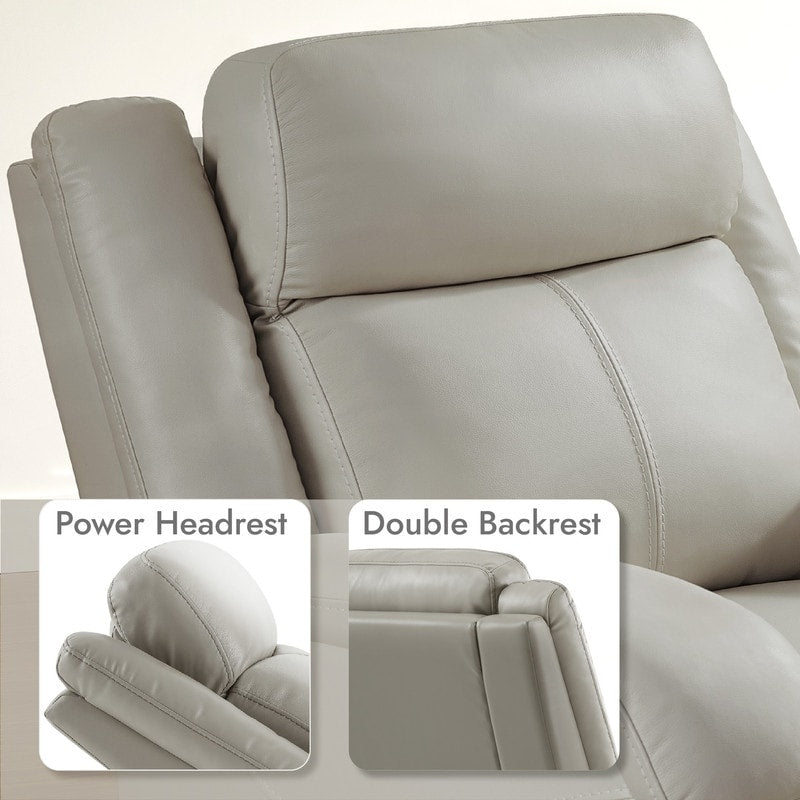 Poltrone reclinabili elettriche Hadlee con poggiatesta elettrico e porte di ricarica