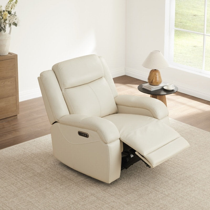Poltrone reclinabili elettriche Hadlee con poggiatesta elettrico e porte di ricarica