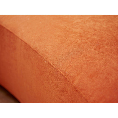 Divano da soggiorno curvo in velluto a mezzaluna da 90,2 pollici