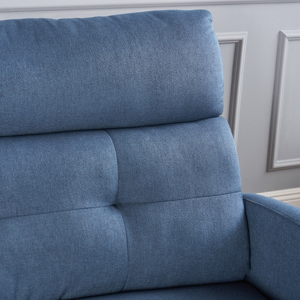 Poltrona reclinabile a 2 posti Halima in tessuto di Christopher Knight Home