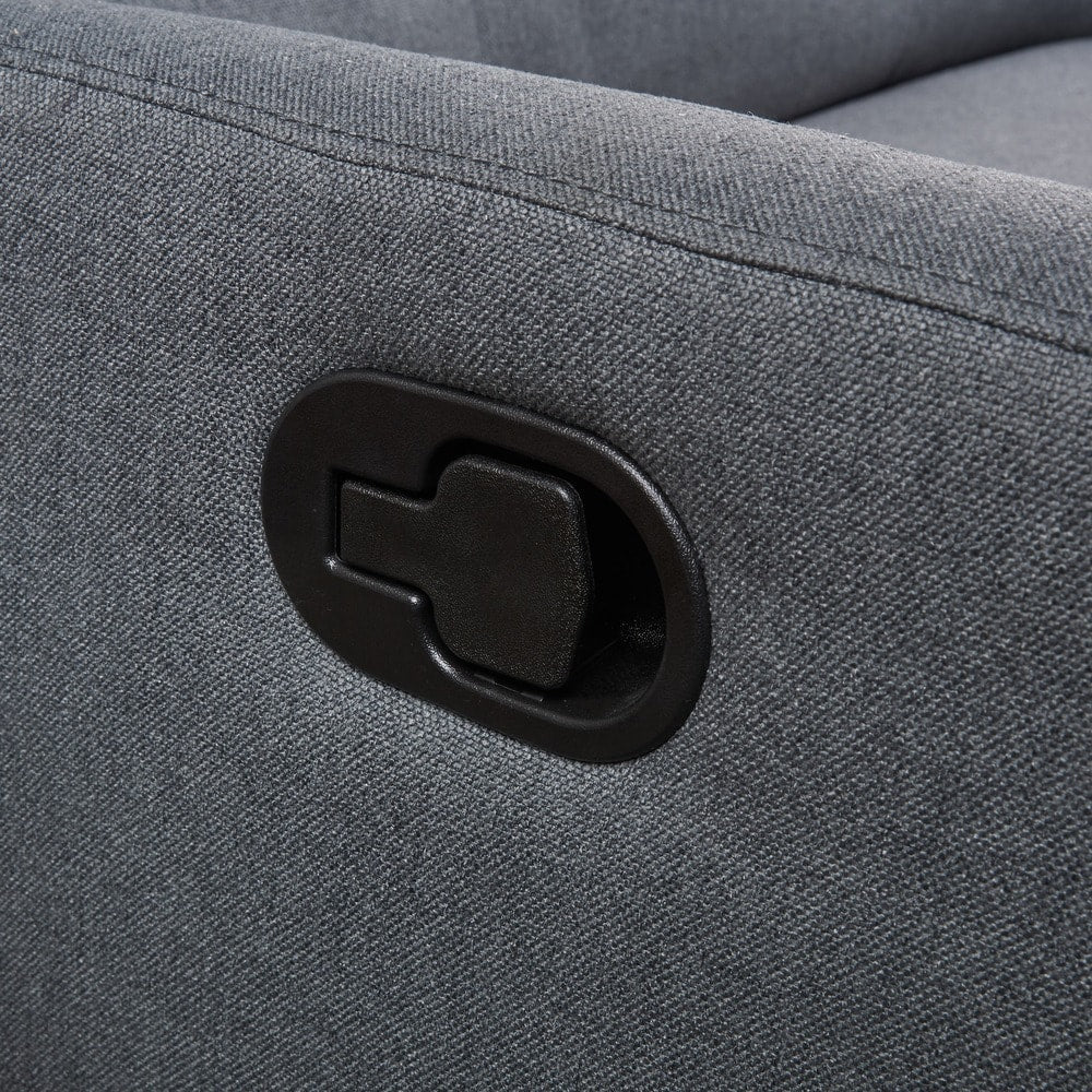 Poltrona reclinabile a 2 posti Halima in tessuto di Christopher Knight Home