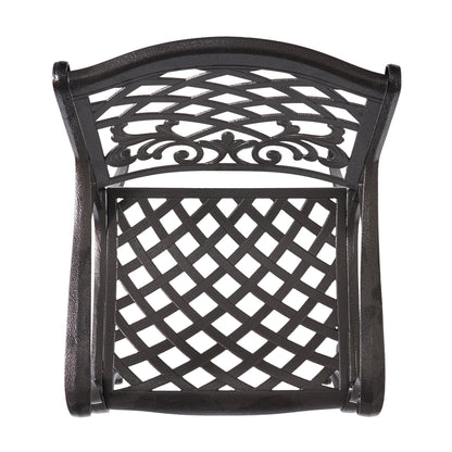 Set da pranzo in alluminio Hallandale Sarasota di Christopher Knight Home