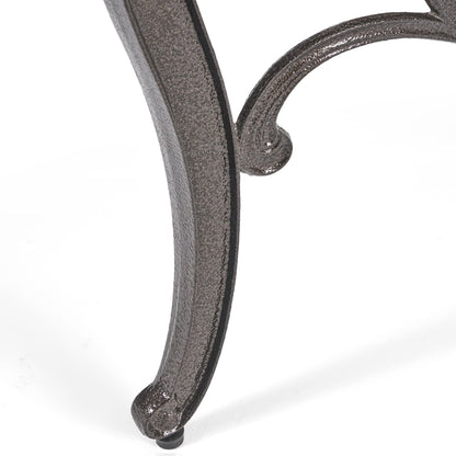 Set da pranzo in alluminio Hallandale Sarasota di Christopher Knight Home