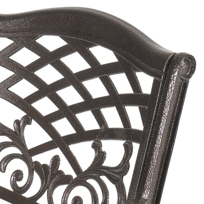 Set da pranzo in alluminio Hallandale Sarasota di Christopher Knight Home