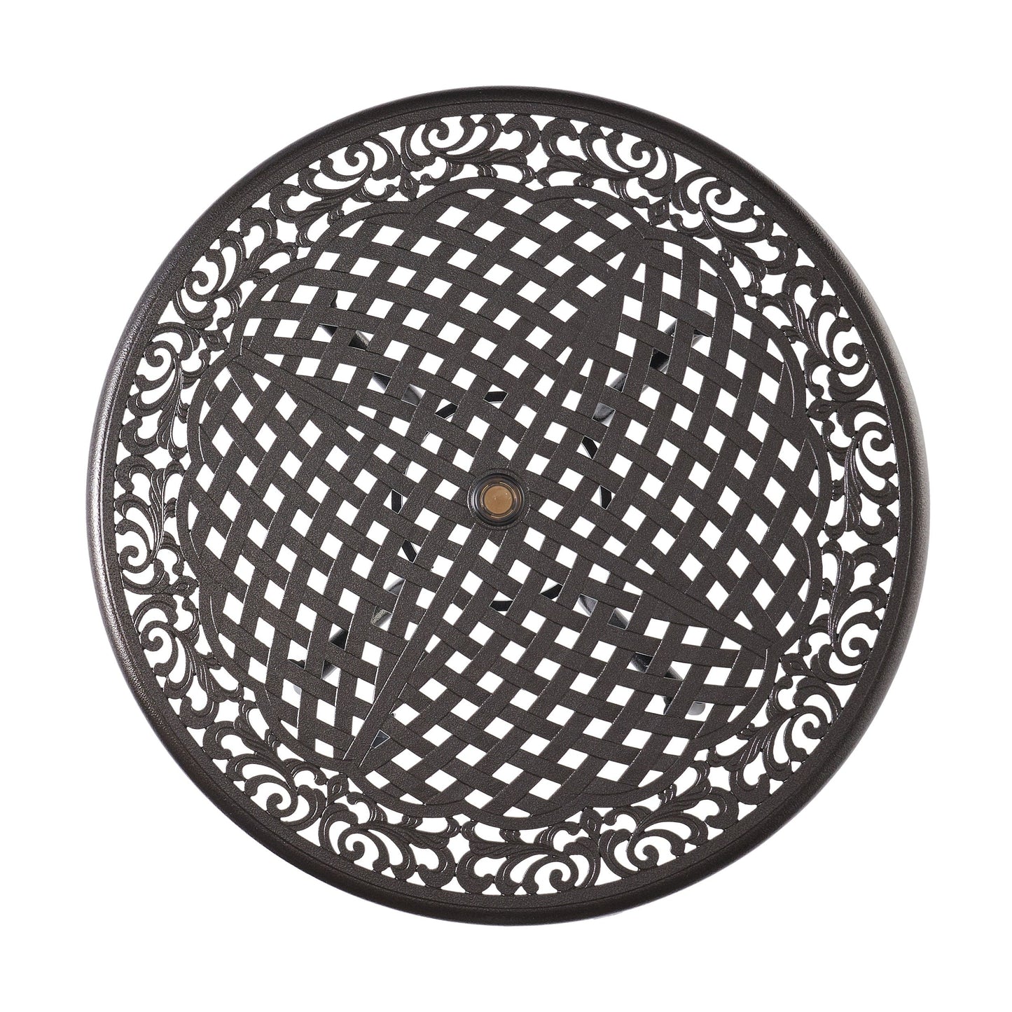 Set da pranzo in alluminio Hallandale Sarasota di Christopher Knight Home