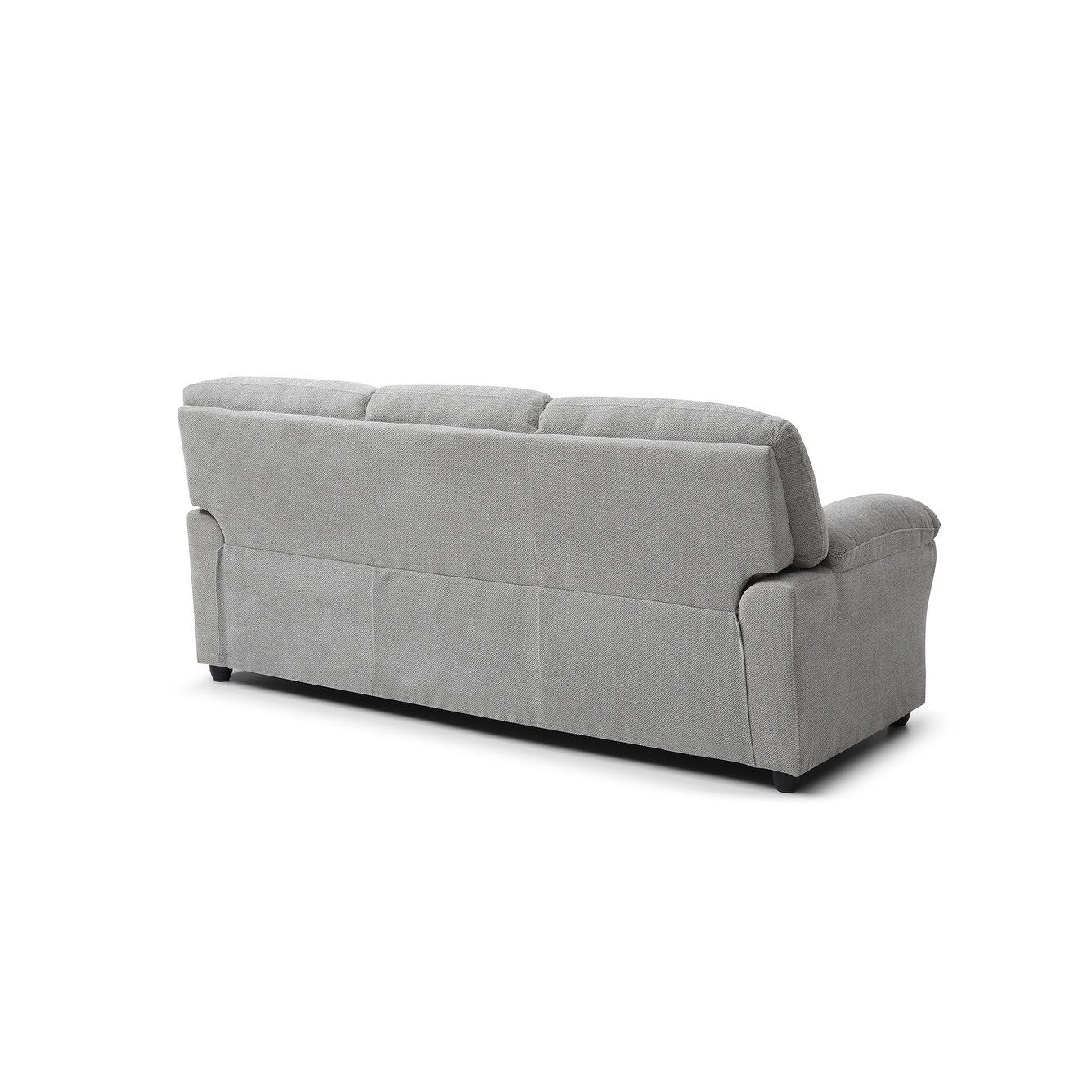 Divano dritto Hamilton da 82 pollici con braccioli pillow top in poliestere