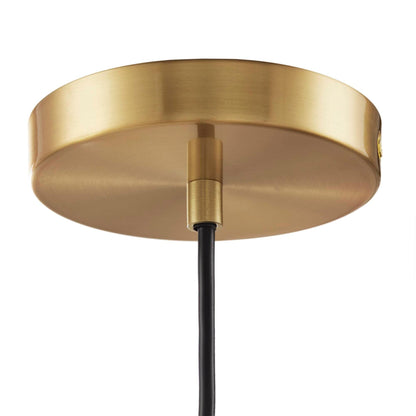 Lampada a sospensione in vetro a forma di campana INK+IVY Auburn