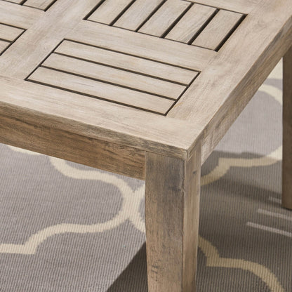 Set di 3 poltrone e tavolino da esterno Hampton Outdoor di Christopher Knight Home