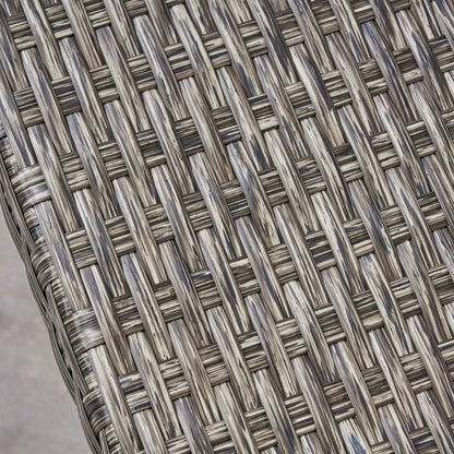 Set da esterno Hampton Wood and Wicker da 6 pezzi di Christopher Knight Home