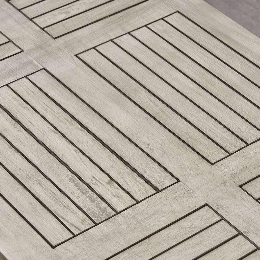 Set da esterno Hampton Wood and Wicker da 6 pezzi di Christopher Knight Home