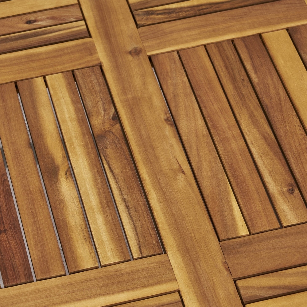 Set da esterno Hampton Wood and Wicker da 6 pezzi di Christopher Knight Home