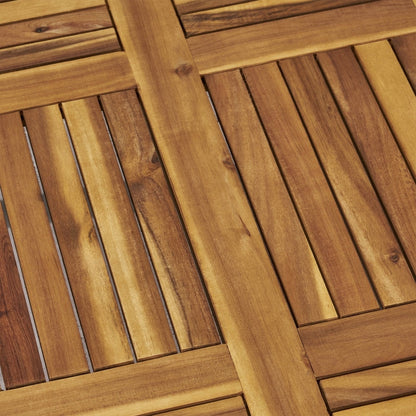 Set da esterno Hampton Wood and Wicker da 6 pezzi di Christopher Knight Home