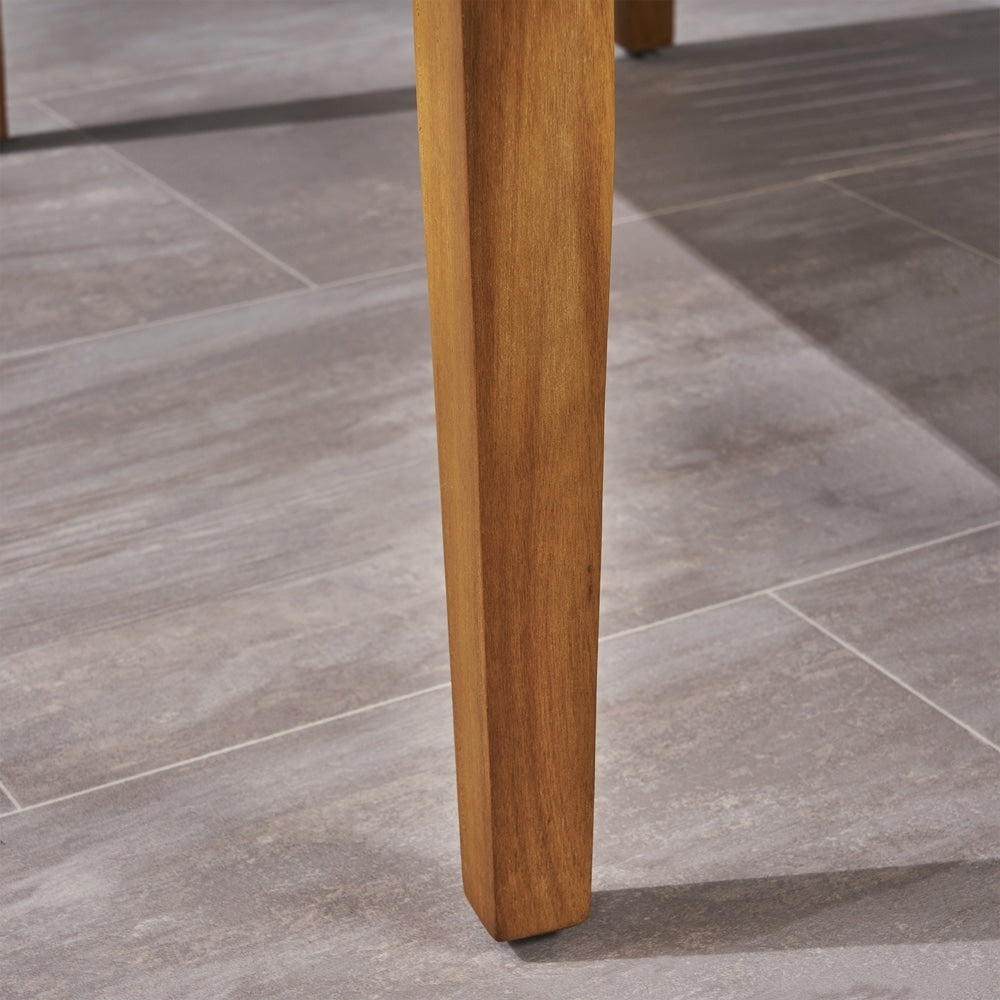 Set da esterno Hampton Wood and Wicker da 6 pezzi di Christopher Knight Home