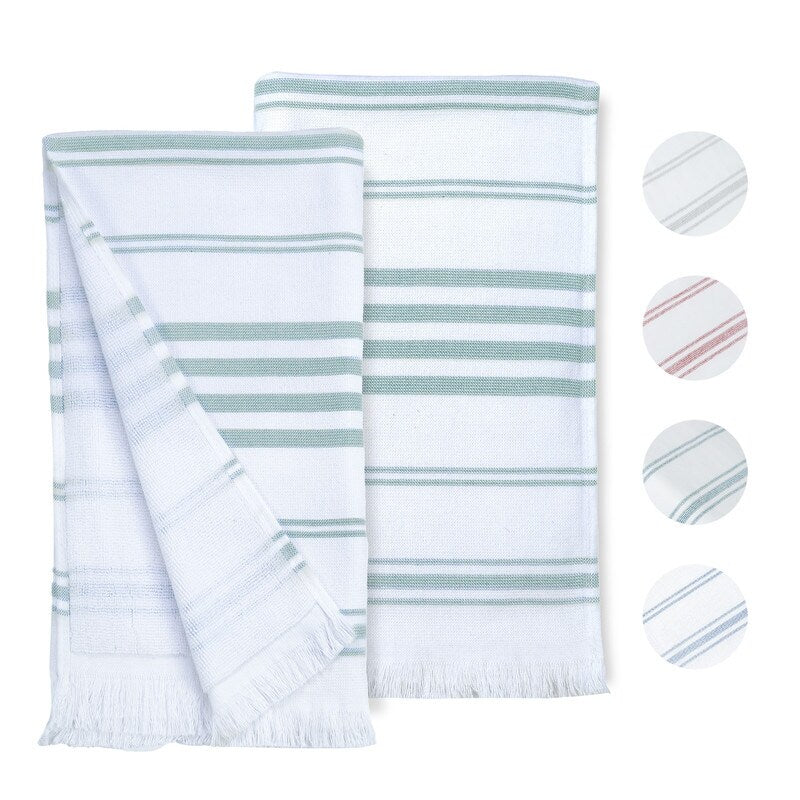 Asciugamani da cucina ad asciugatura rapida 16 x 28 pollici di Ample Decor - 2 pezzi