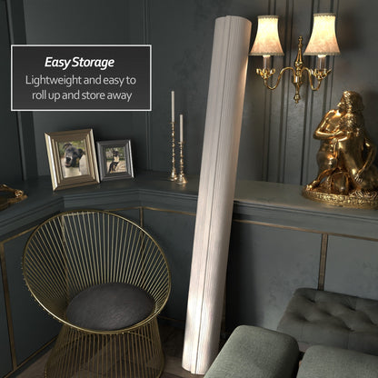 Paravento fatto a mano in bambù ondulato da 6 piedi (Cina)