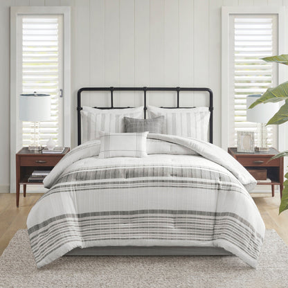 Set di piumoni oversize in cotone jacquard Harbor House Morgan da 6 pezzi
