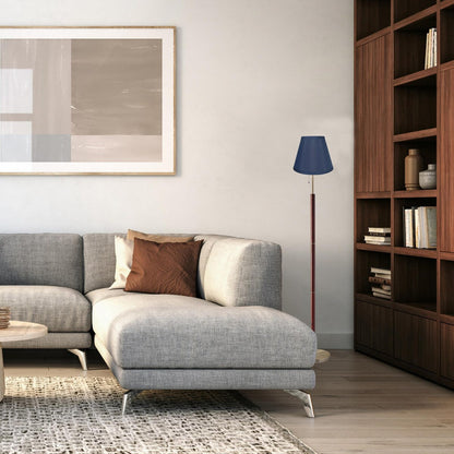 Paralume conico in finta seta con copertina rigida, altezza 5 pollici superiore, 9 pollici inferiore, inclinazione 7 pollici