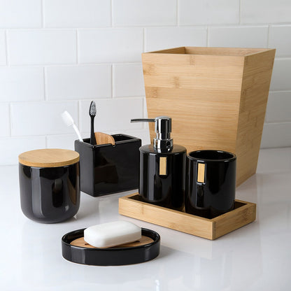 Cestino Haven in bambù chiaro