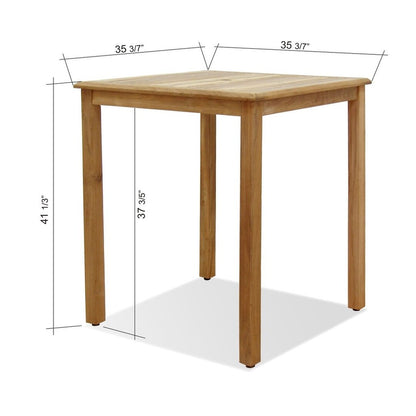 Set da bar Hawaii Patio da 5 pezzi