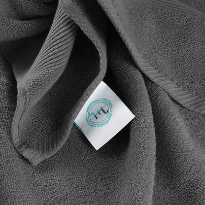 Set di asciugamani da bagno Hearth &amp; Harbor 100% cotone, ultra morbidi e assorbenti