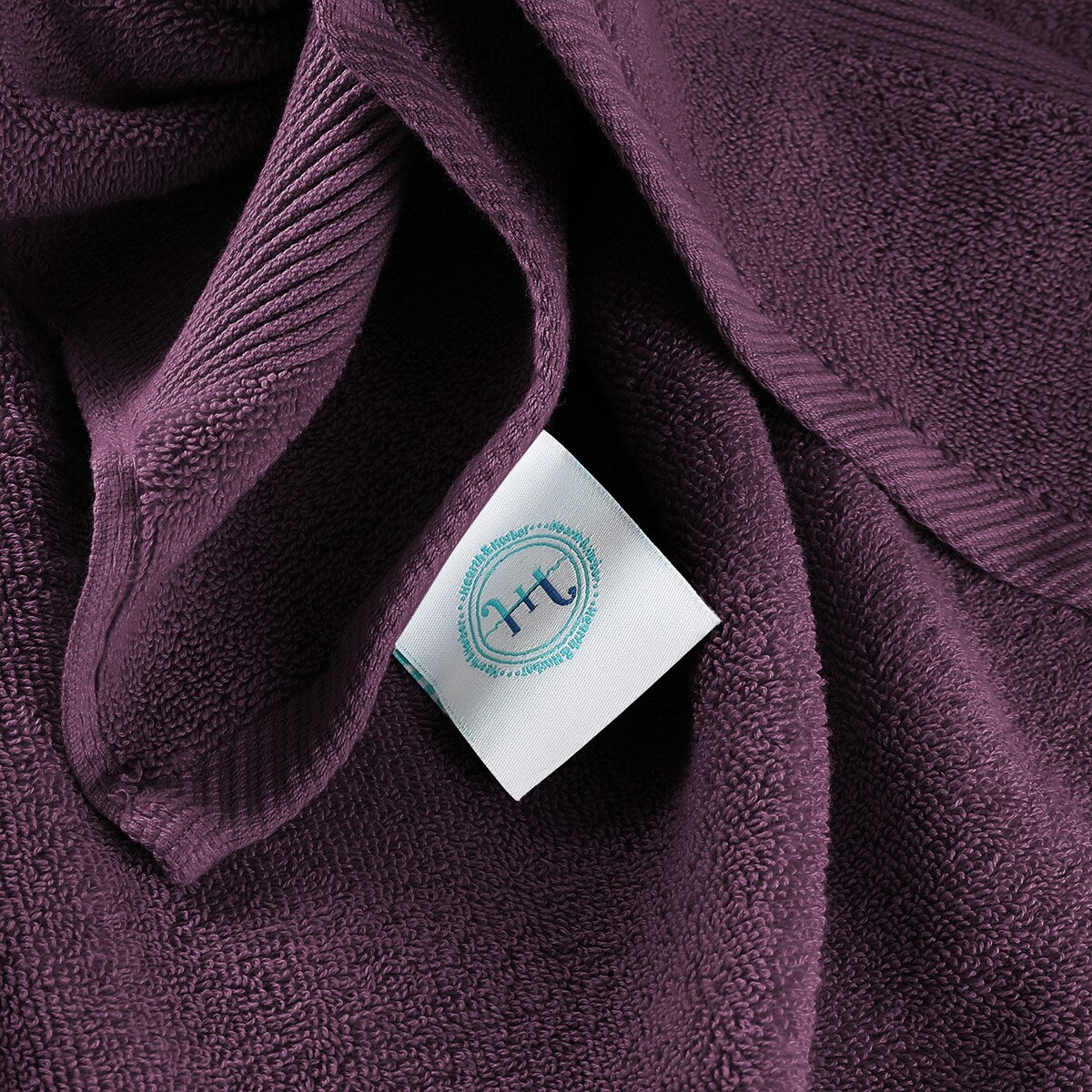 Set di asciugamani da bagno Hearth &amp; Harbor 100% cotone, ultra morbidi e assorbenti