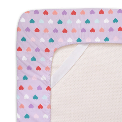 Set di lenzuola Hearts di Sweet Home Collection - Multi