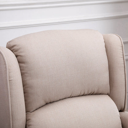 Poltrona reclinabile massaggiante riscaldata con telecomando per riscaldamento lombare