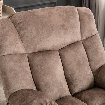 Poltrona reclinabile elettrica per anziani con design imbottito e resistente