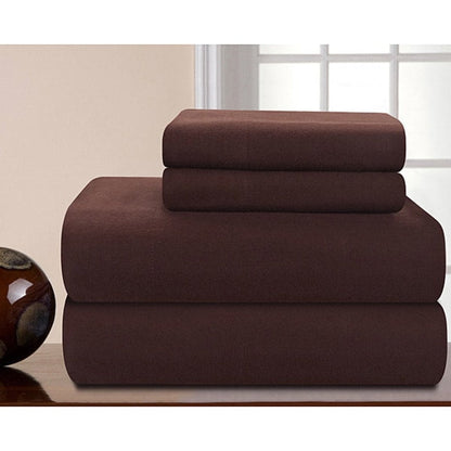 Set di lenzuola in flanella di cotone pesante