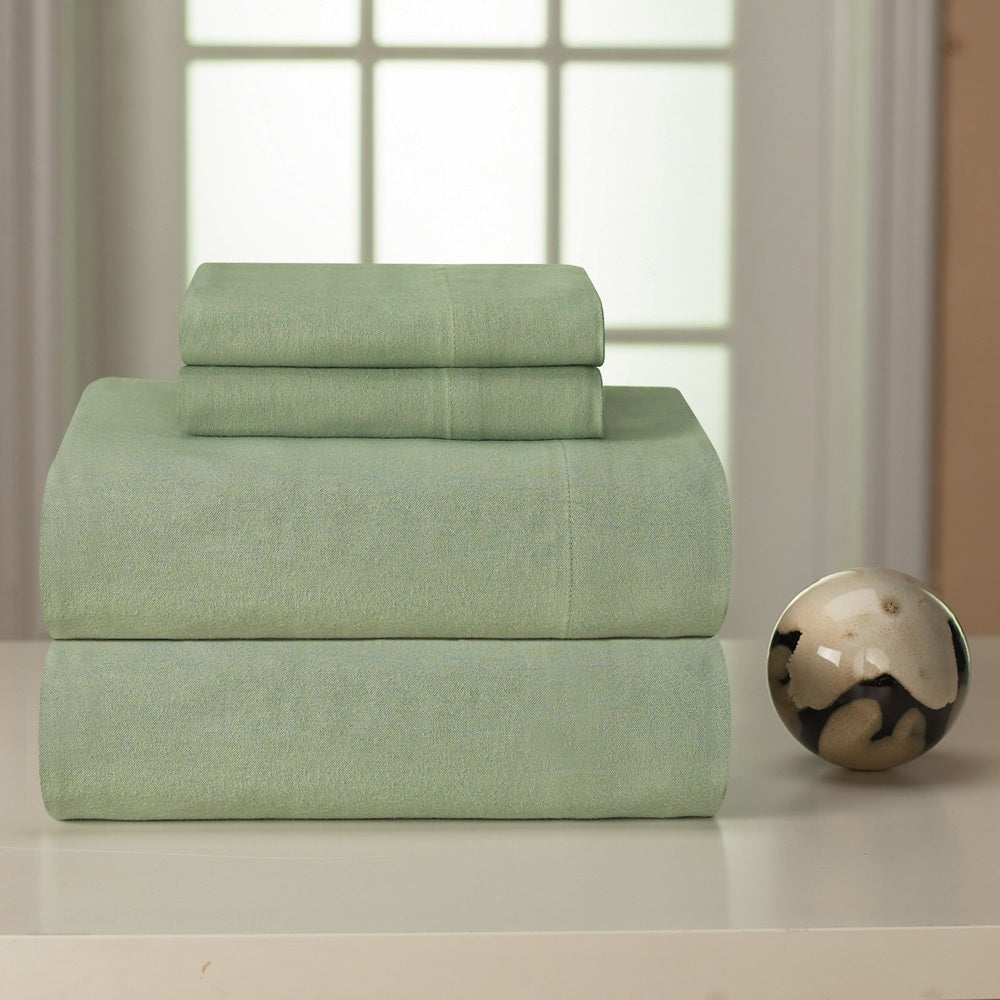 Set di lenzuola in flanella di cotone pesante