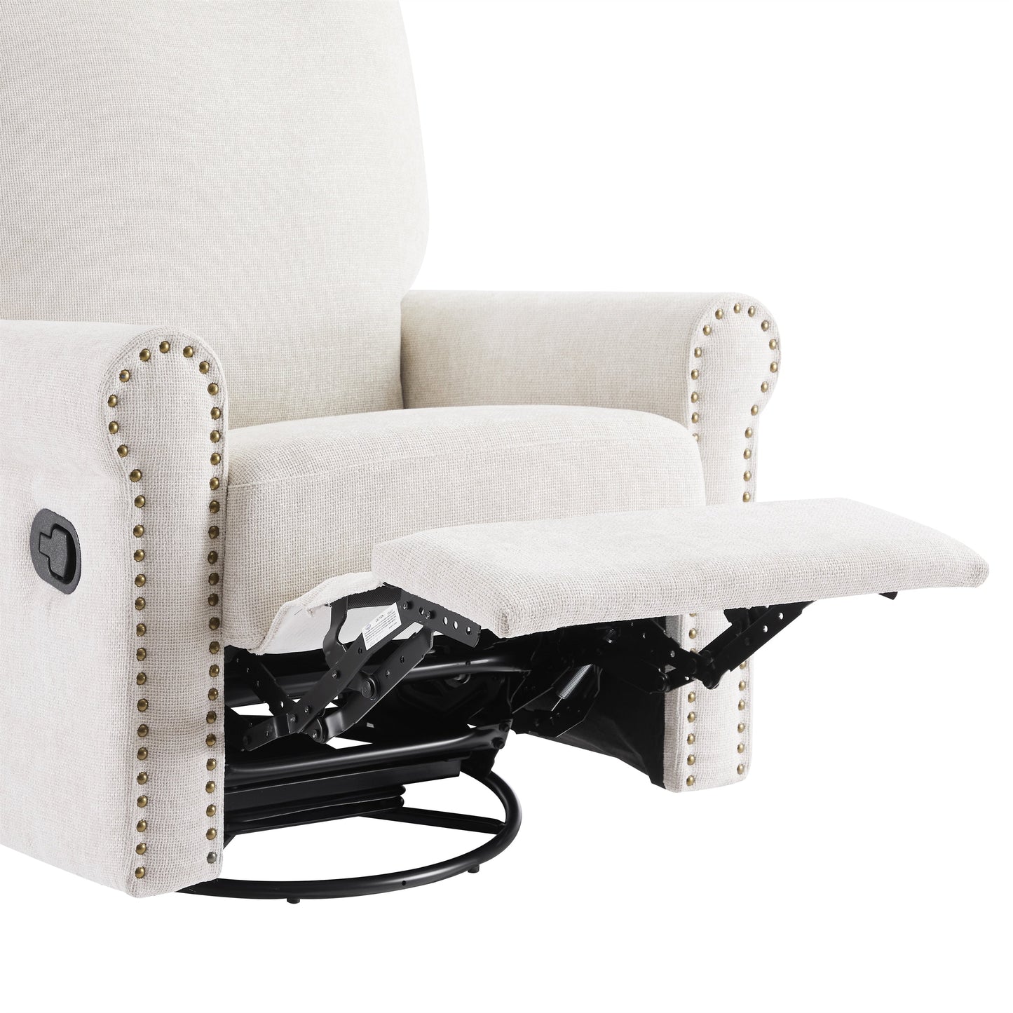 Poltrona reclinabile manuale girevole a 360 gradi Heido