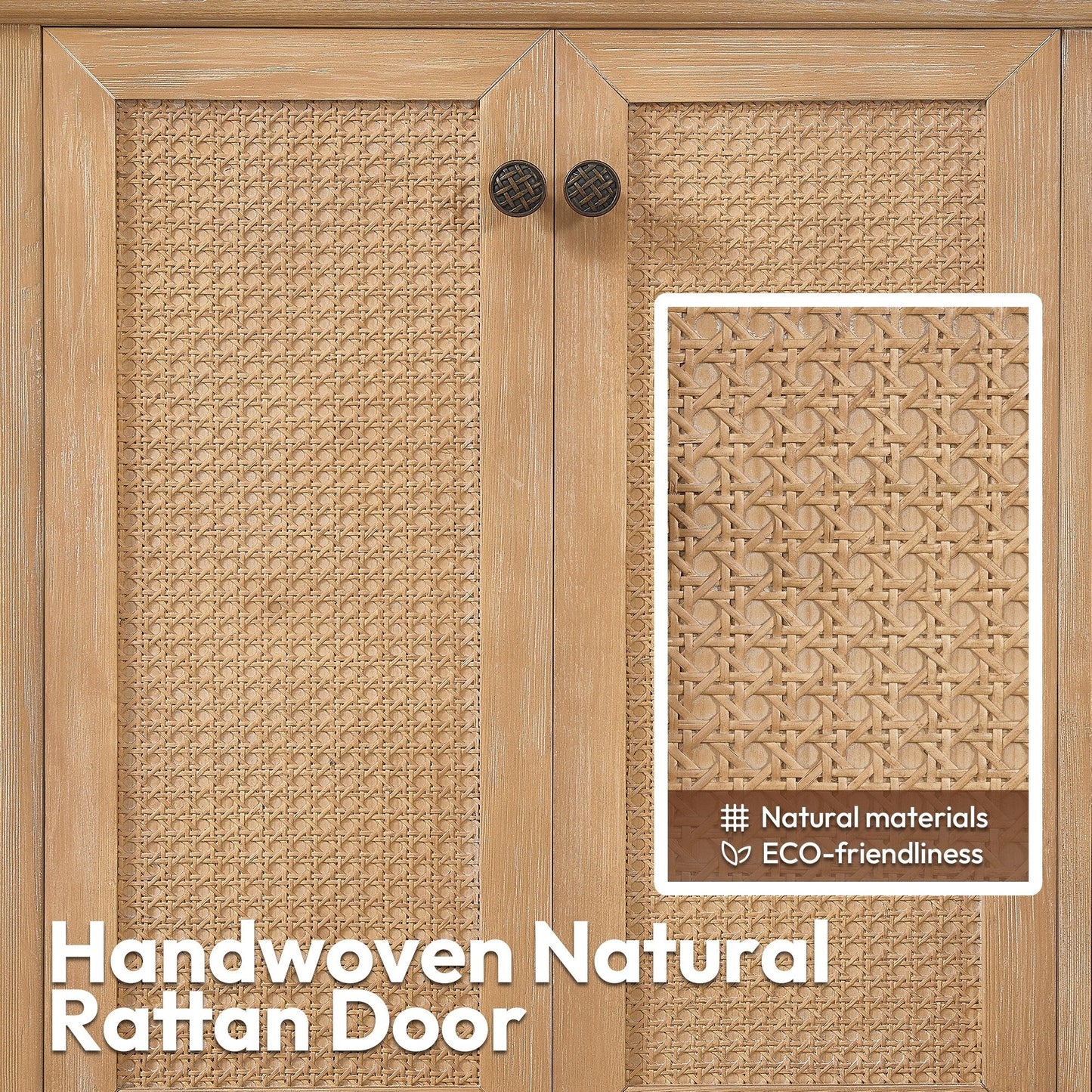 Mobile da bagno Hervas con piano in marmo naturale senza specchio