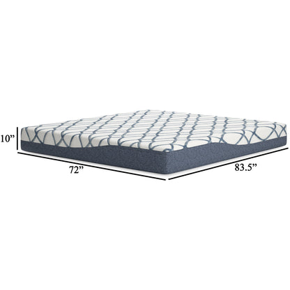 Materasso Himy California King, 10 pollici di raffreddamento, memory foam Response