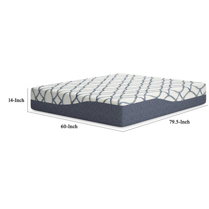 Materasso Himy Queen, memory foam ad alta densità, 14 pollici Cool Comfort