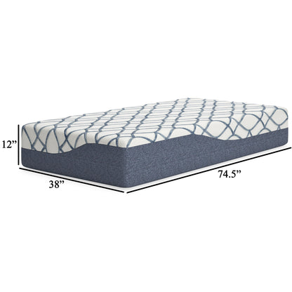 Materasso Himy Twin, memory foam ad alta densità, 12 pollici Cool Comfort