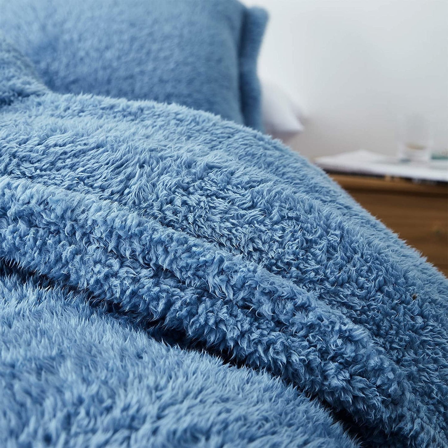 Hollywood - Set copripiumino oversize Coma Inducer® - Denim sbiadito