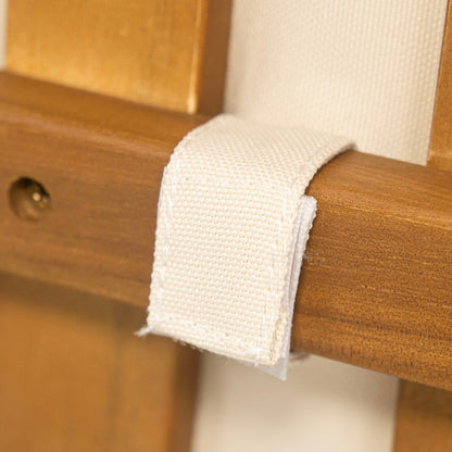 Set da pranzo da esterno Holomn da 7 pezzi in legno di acacia con sedie in corda di Christopher Knight Home