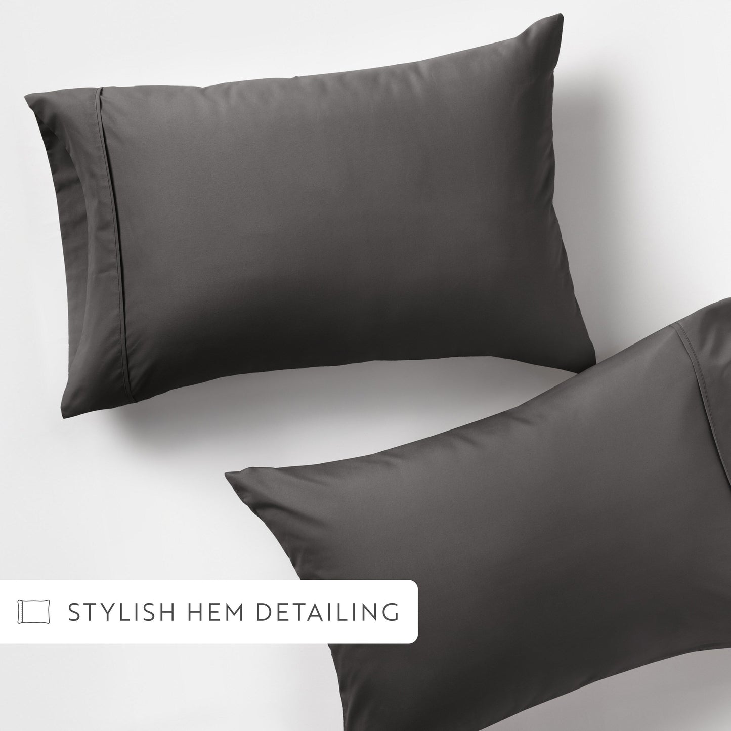 Set di federe in microfibra ultra morbida Home Collection da 2 pezzi