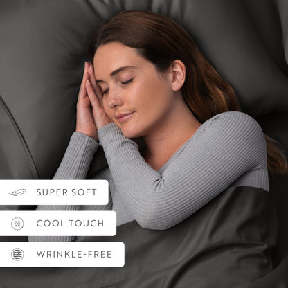 Set di federe in microfibra ultra morbida Home Collection da 2 pezzi