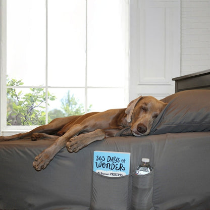 Home Essential Soft Microfibra Smart Sheet Storage Pocket Bedding Set di lenzuola