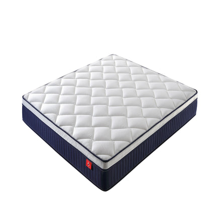Materasso a molle per la casa Materasso ibrido medio in una scatola con molle insacchettate certificate Certipur-Us e isolamento del movimento